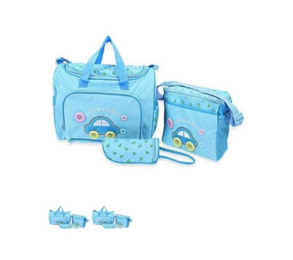 Multi function Baby Diaper Bag - Sky Blue