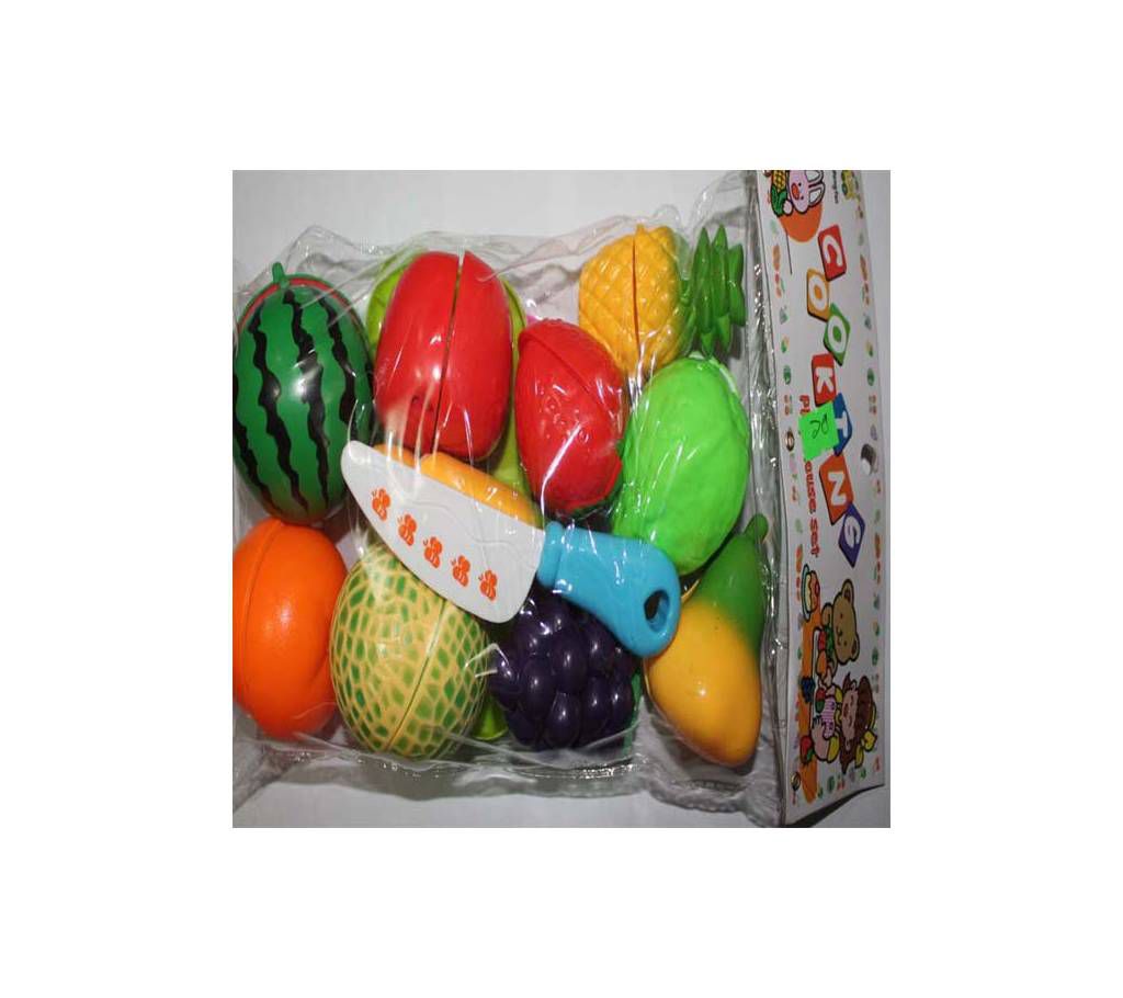 Plastic fruit set,