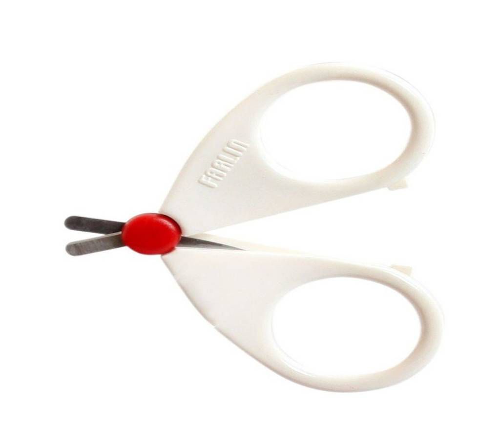 Farlin Thin & Short Blade Baby Safety Scissors