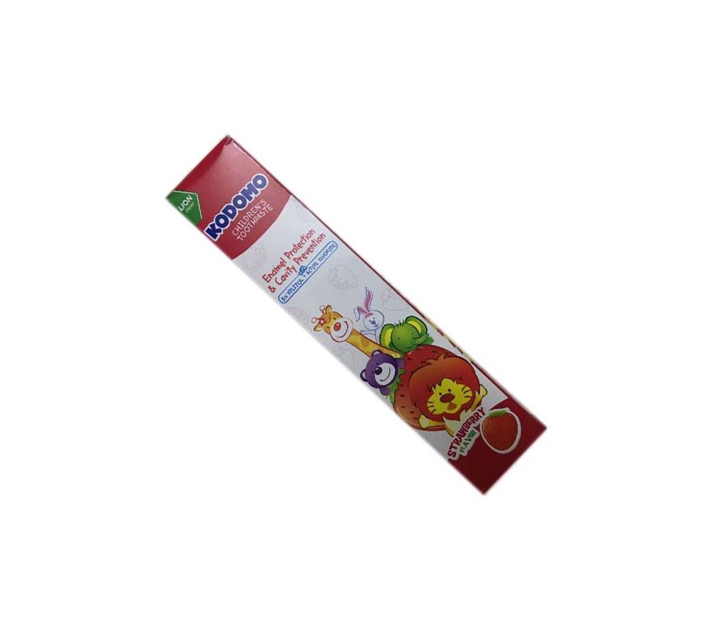 Kodomo strawberry flavor toothpaste 40g - Thailand