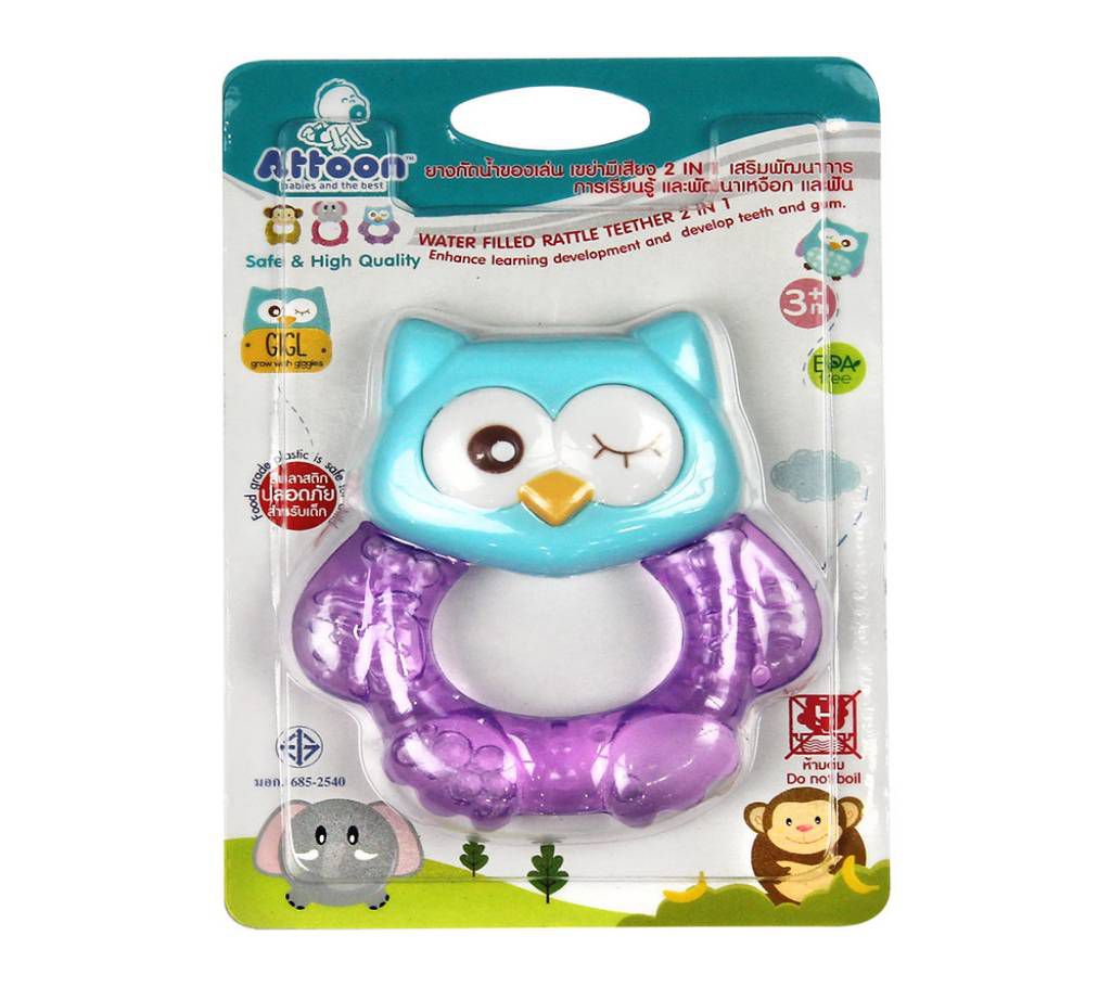 Attoon  Bird  Babies and The Best Water Filled Teether 2 in 1