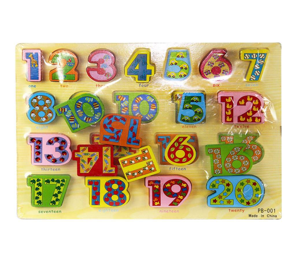 Lovely Numbers Puzzle Board