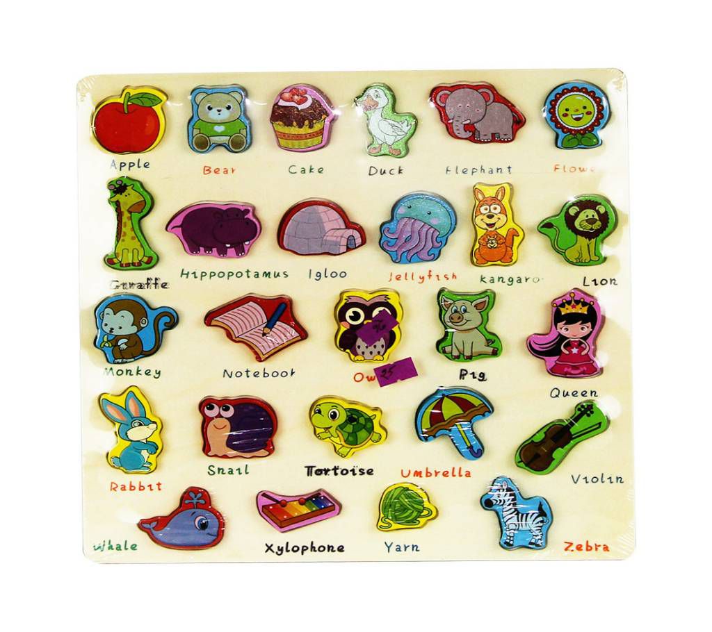 Various Animal and Instruments Learning Board For Kids