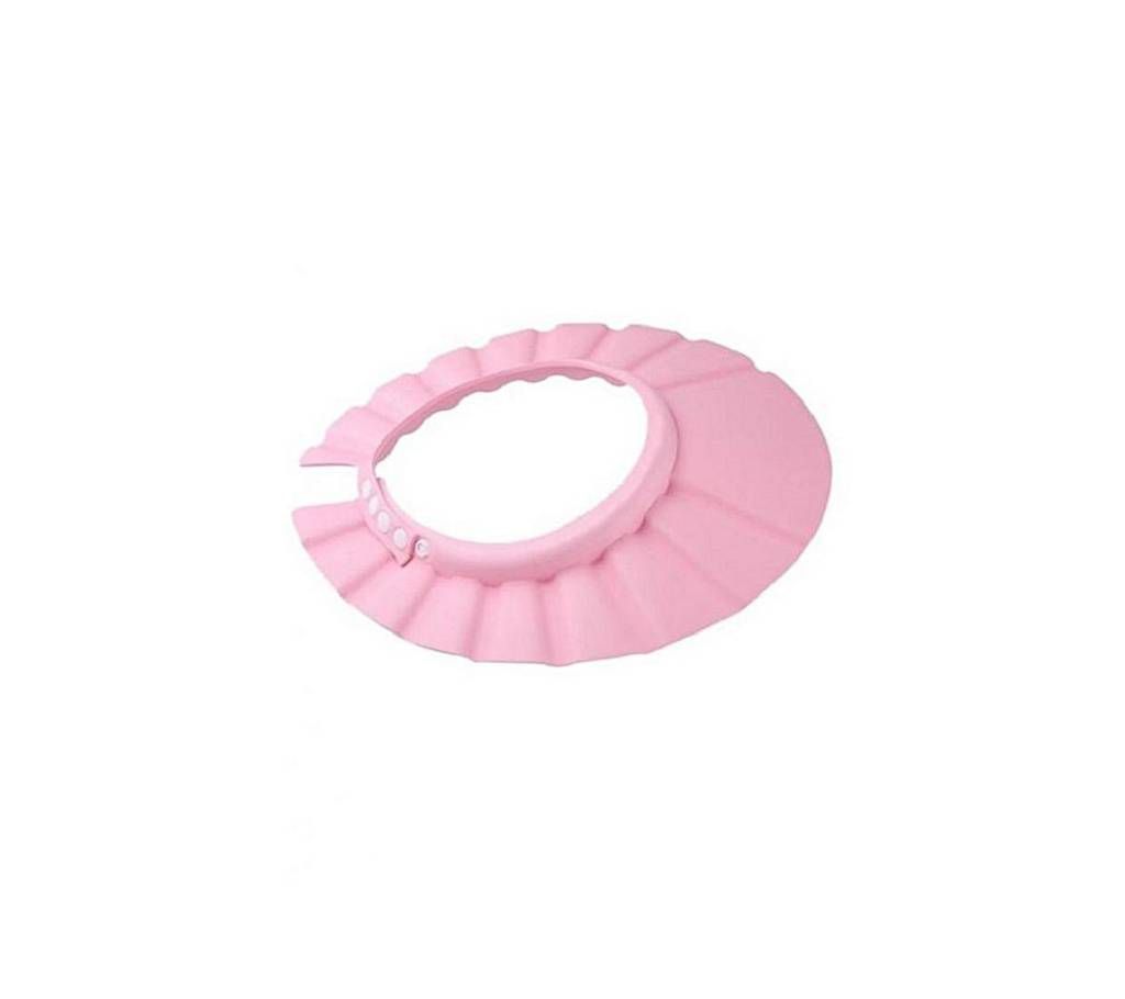 Light Pink Elastic Shower Cap for Baby