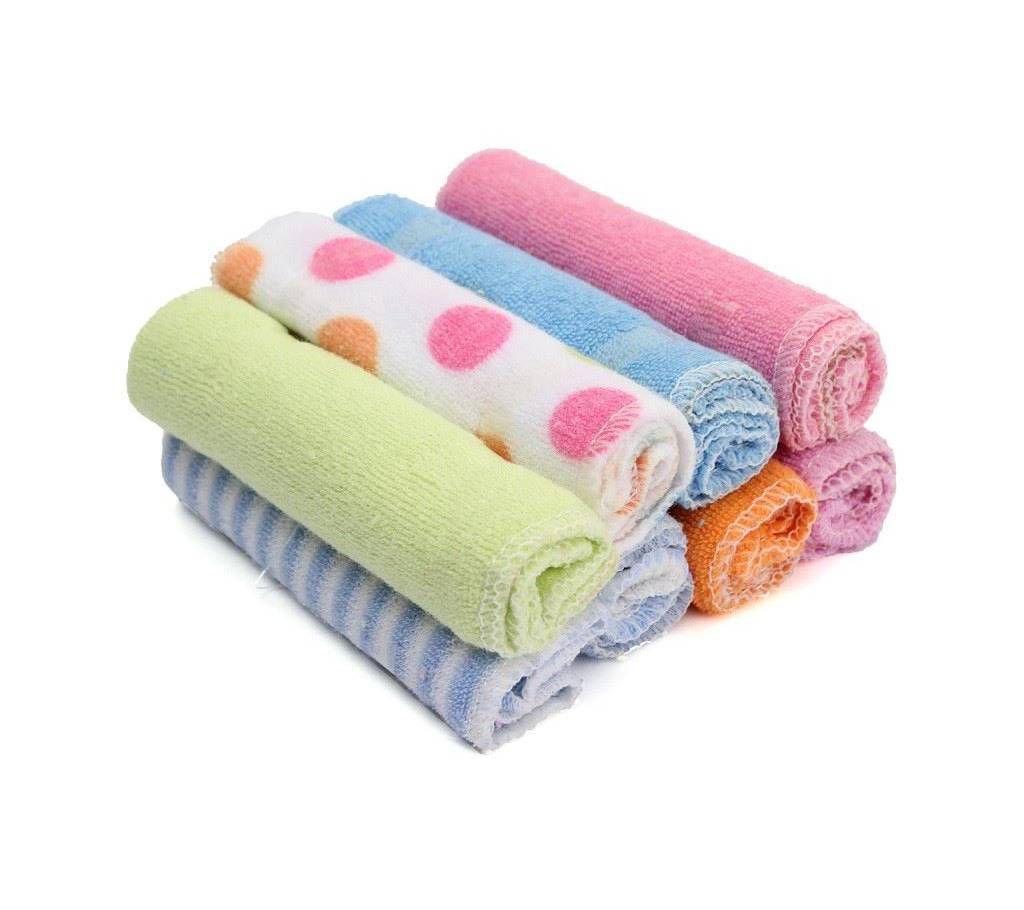 Soft Cotton Baby Handkerchief or Towel - 8pcs