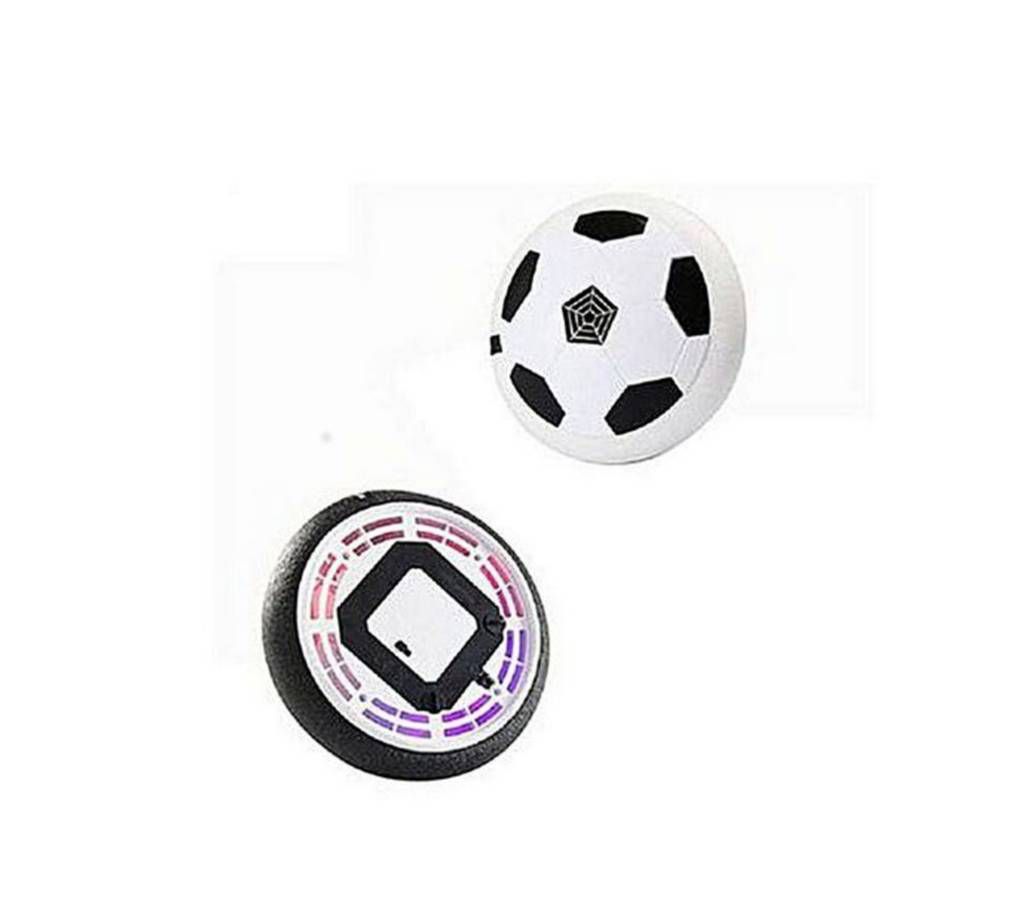 LED Hover Football Toy for Kids - Black and White