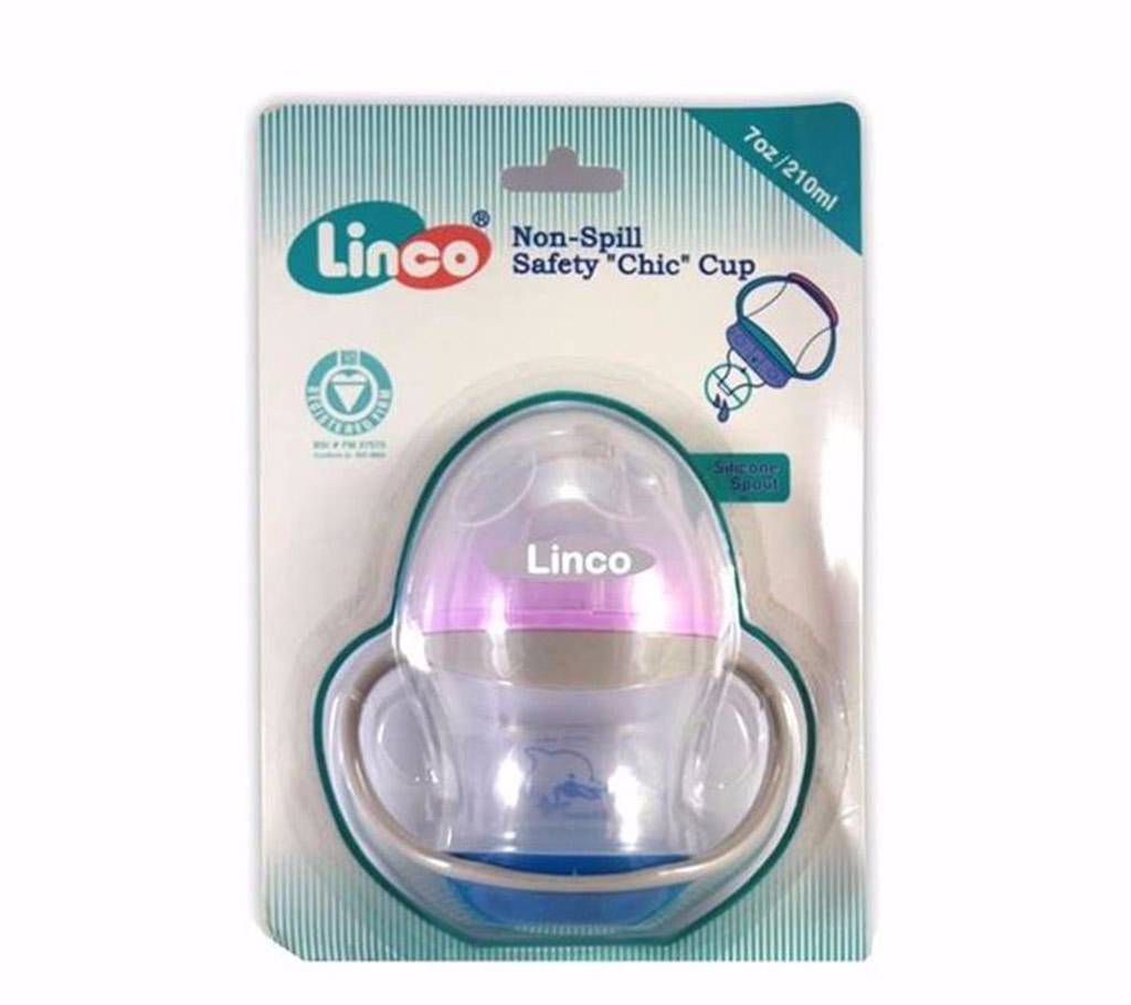 Linco Non Spill Safety Chic Cup - 210ml