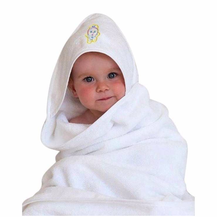 Baby Towel - White