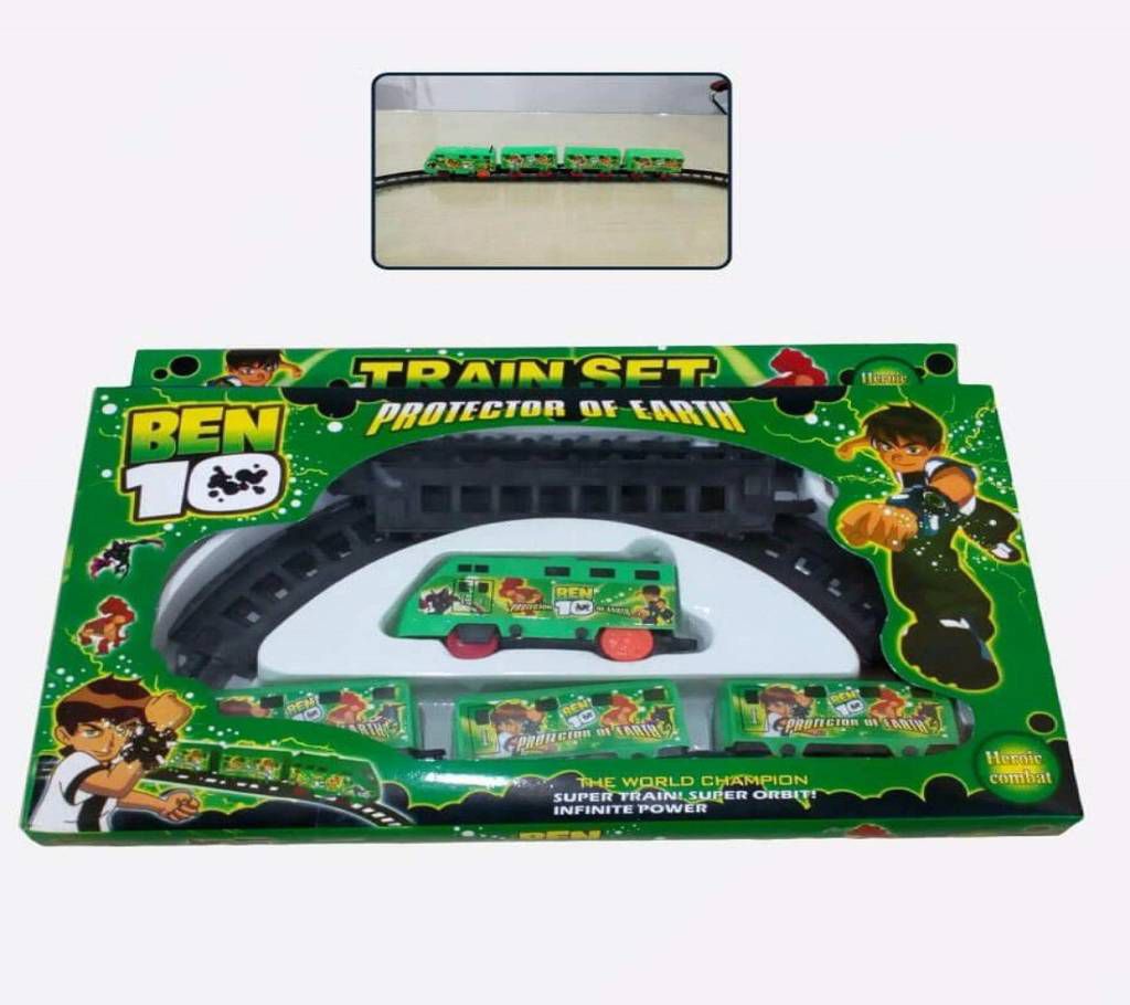 Toy Train Set for Kids - Green
