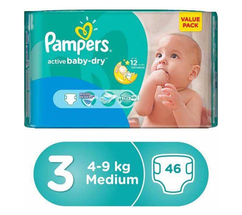 Pampers Baby Diaper M 46