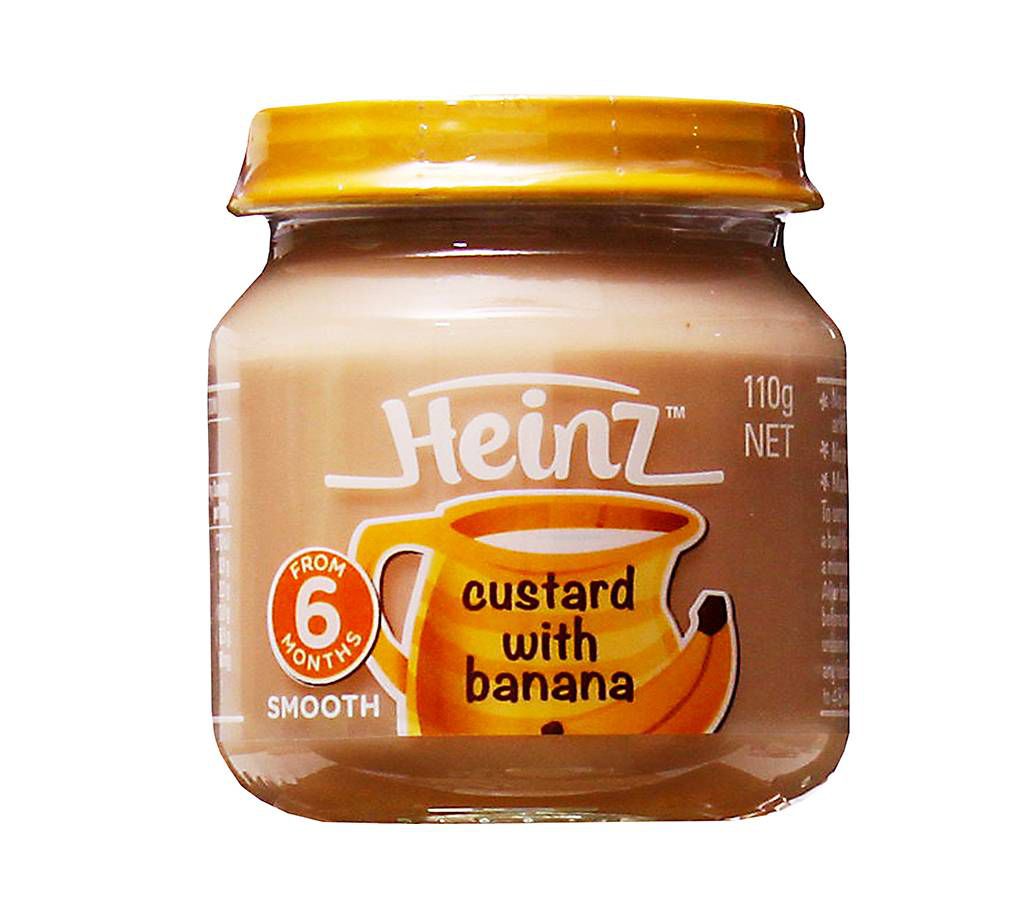 Heinz Custard with Banana 6 Months- 110g- Australia