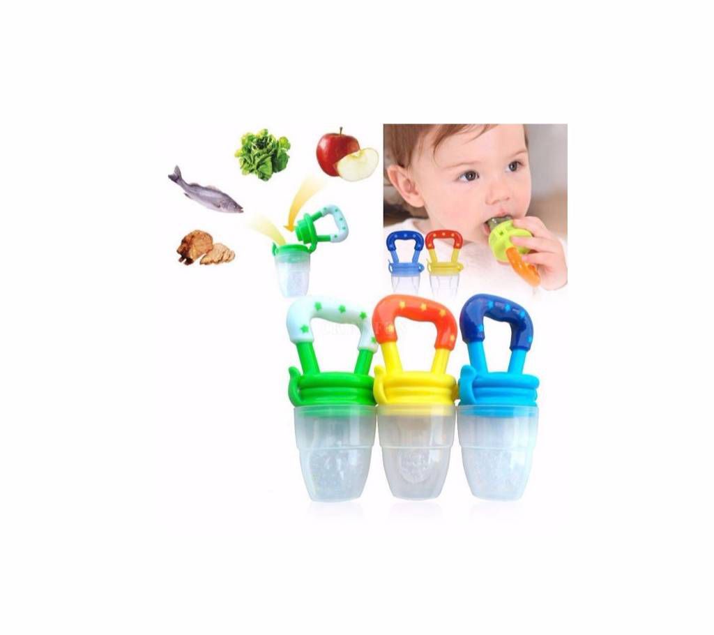 1PCS Baby Kids Milk Fruit Bite Feeding Safe Pacifier Tool Infant Teether Nipple AU
