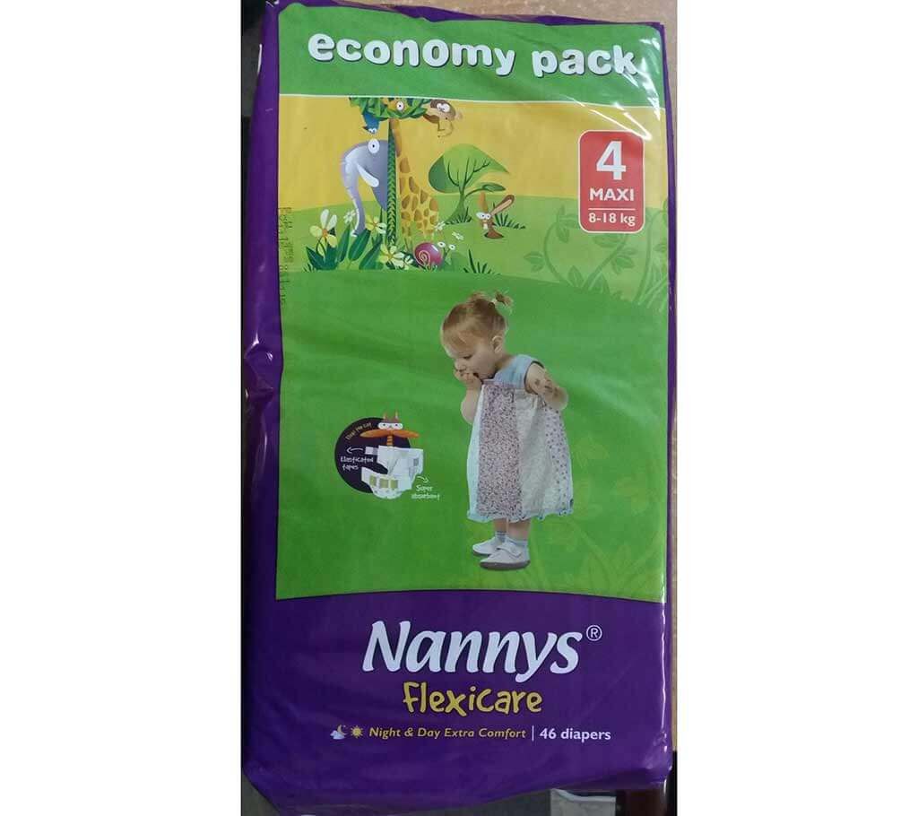 Nannys Baby Diaper- 46 pieces 