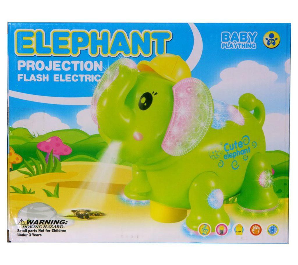 Elephant Projection Flash Toy