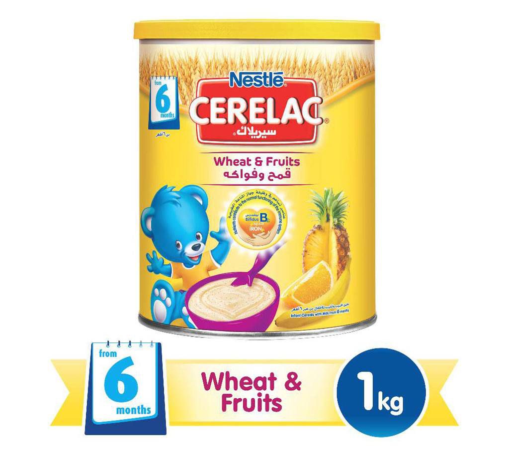 Nestle Cerelac Wheat And Fruits Baby Cereal 