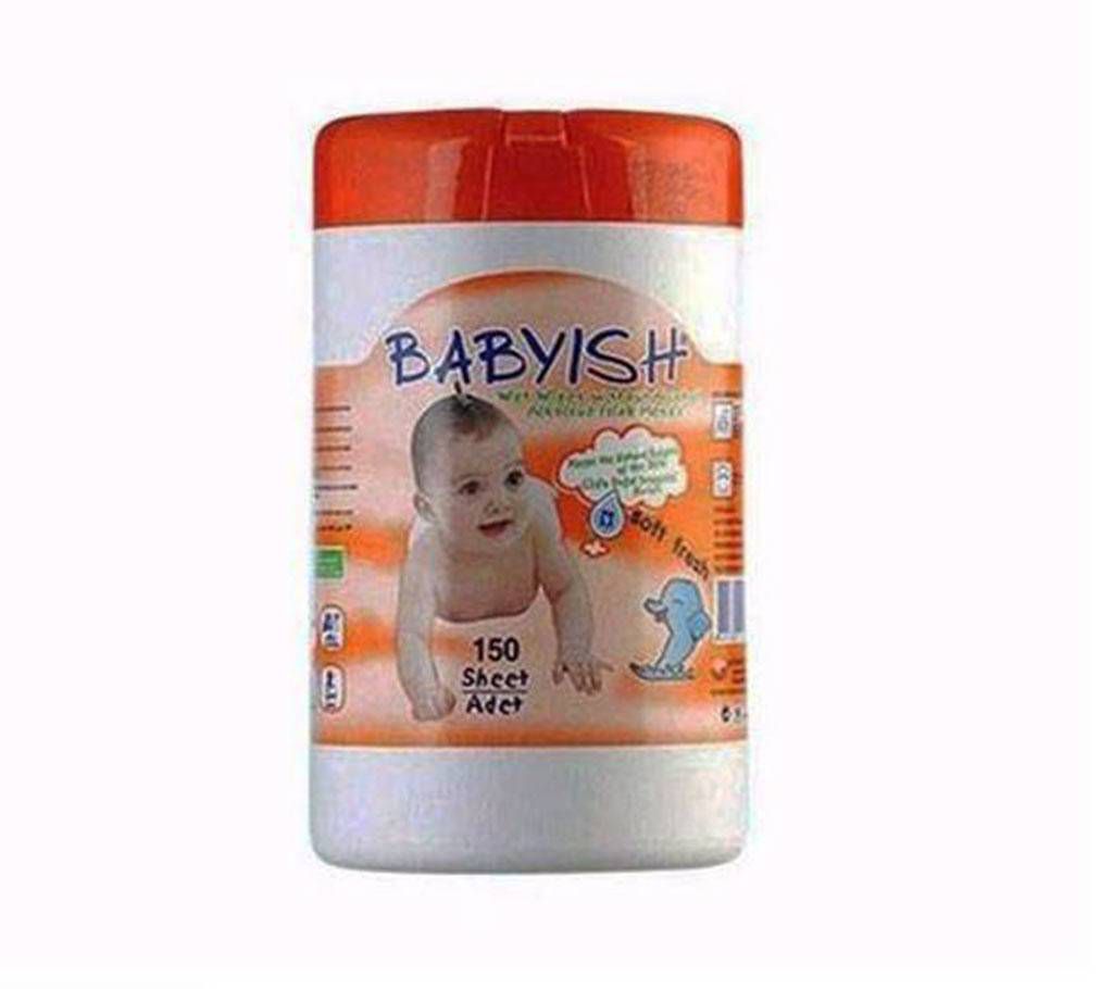 Babyish Wipes weight tissue- 150 pieces 