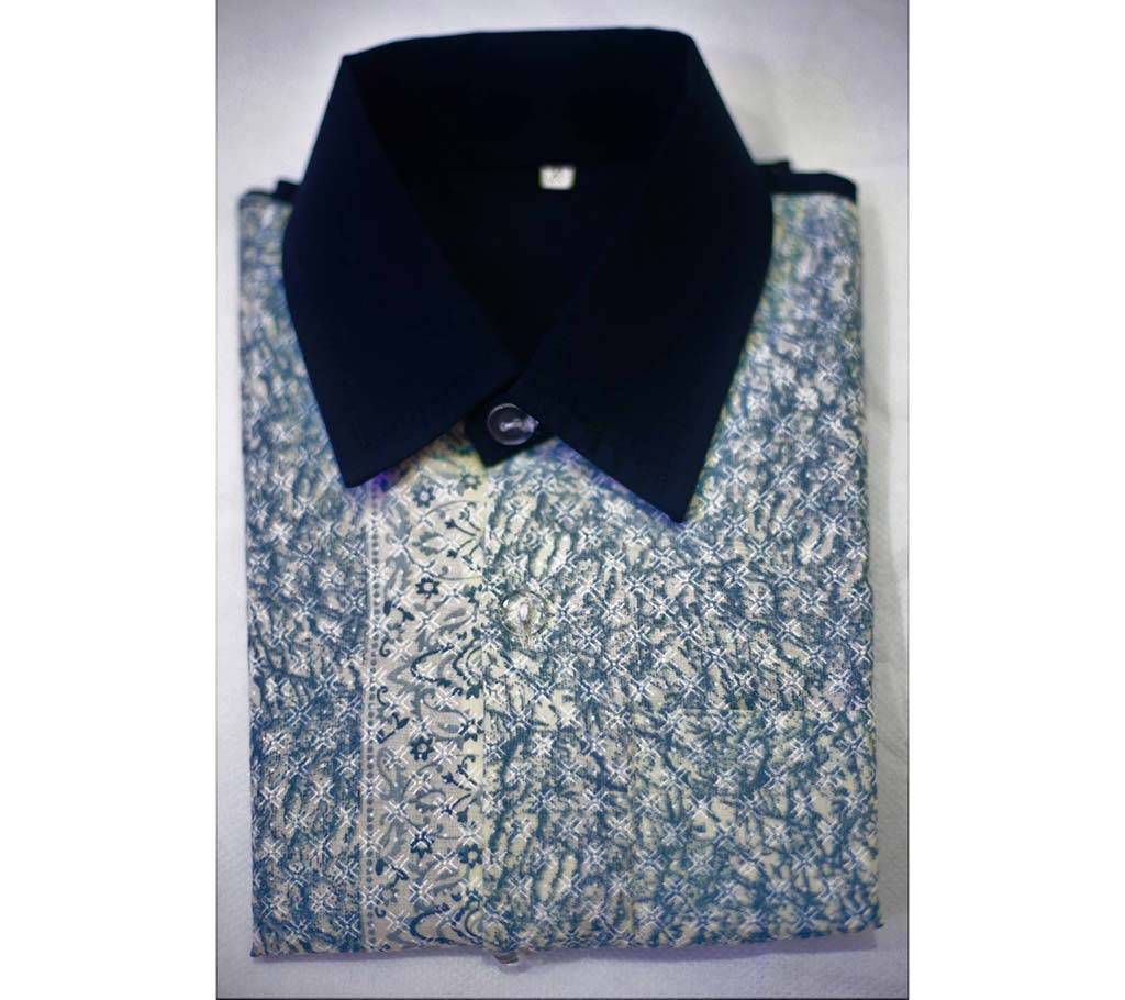 Indian aurvind cotton half sleeve shirt for boys
