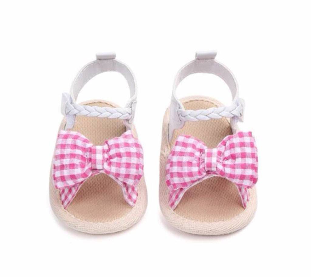 Baby Girls Cute Bow Tie Shoes