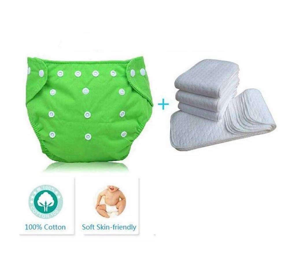 One Diapers with Two inserts