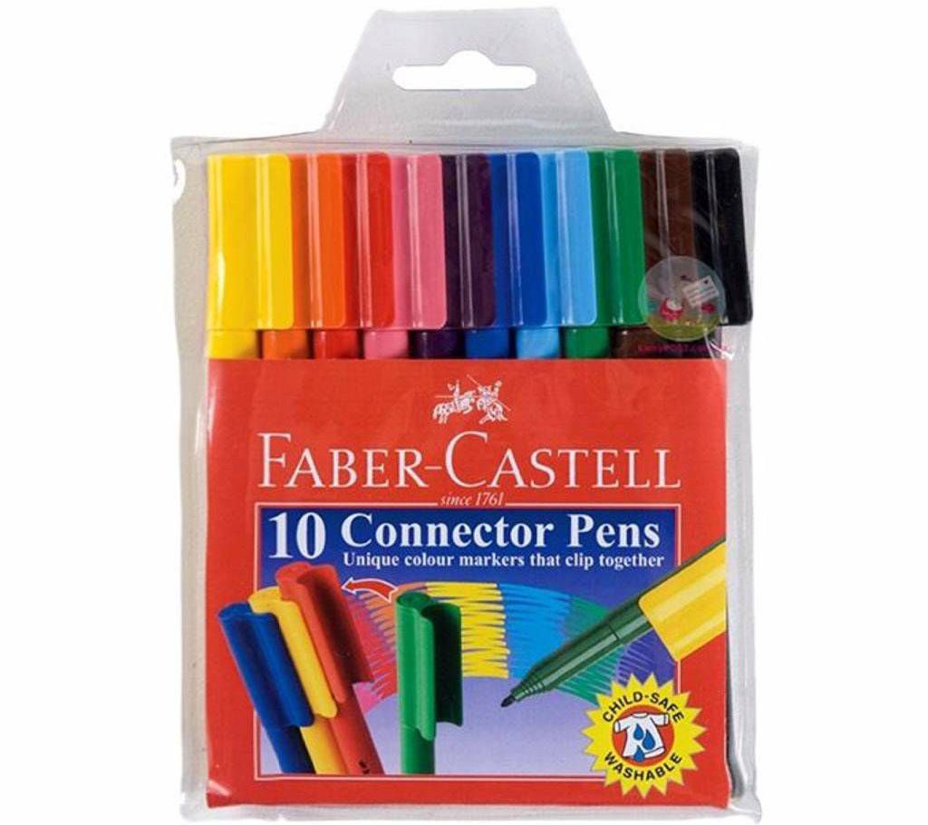 FABER CASTELL Connector Sketch Pens-10 pcs 