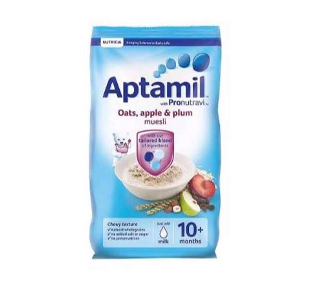 Aptamil Oats, apple & plum muesli