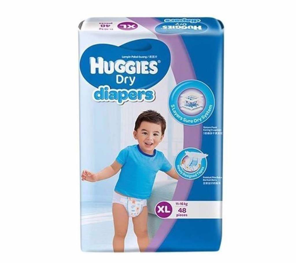 Huggies Dry Diaper - Extra Large - (11-16kg)
