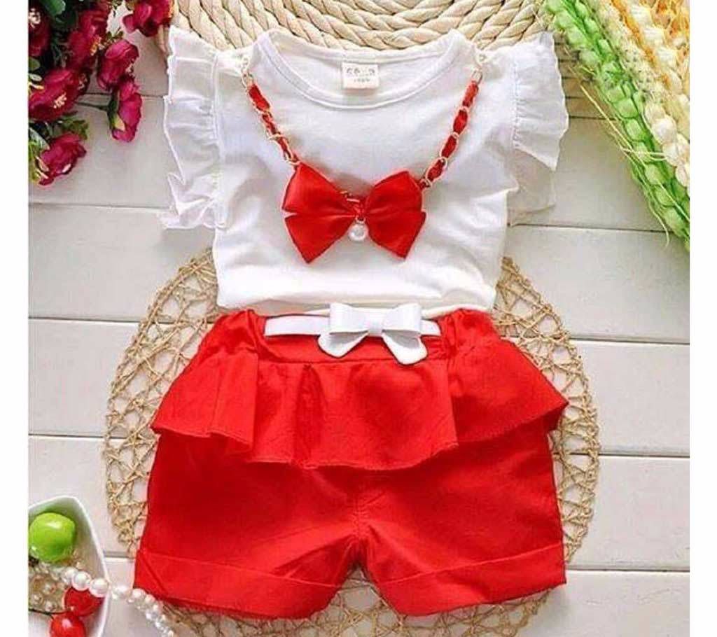 Imported Kids Cotton Dress Set