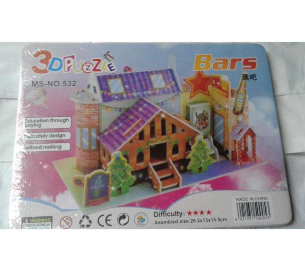 3D PUZZLE FOR KIDS