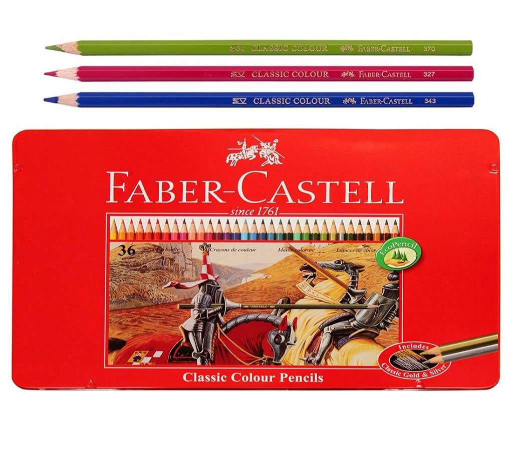 FABER CASTELL Classic Colour Pencil -36 pcs