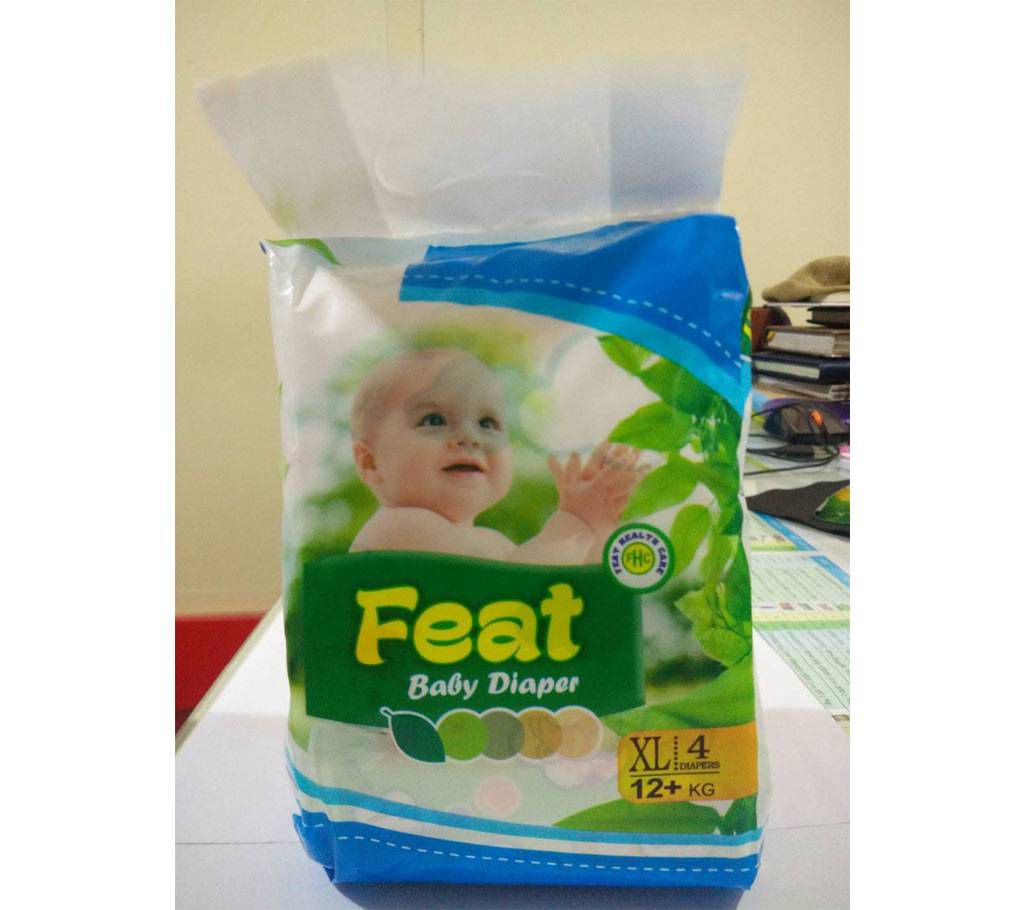 Feat Baby Diaper-XL-4 pcs 