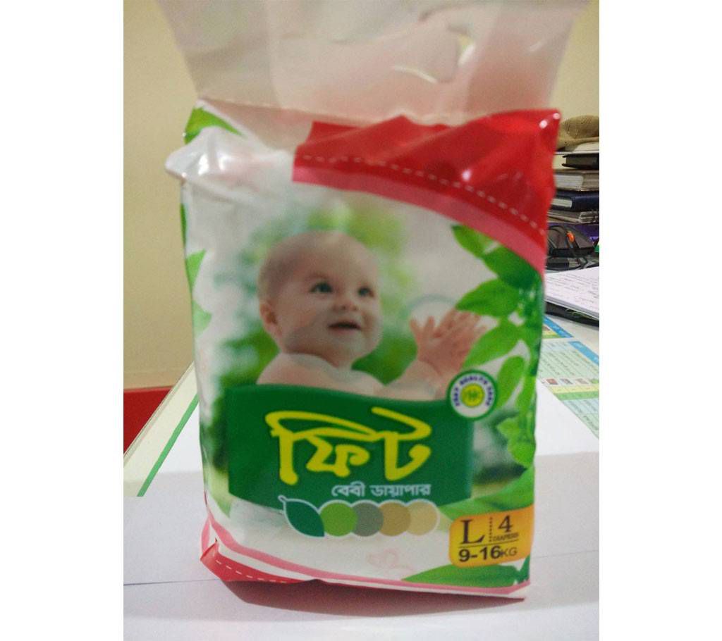 Feat Baby Diaper-L-4 pcs 