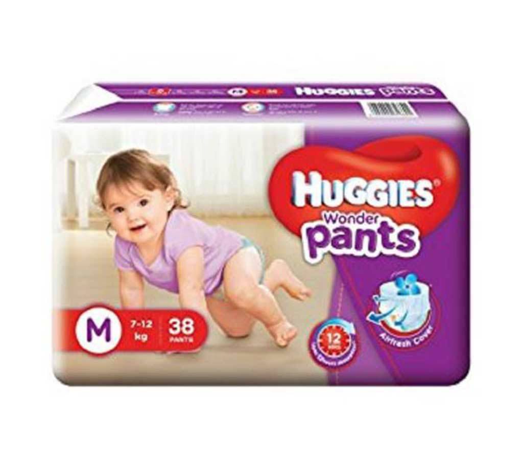 Huggies Wonder Pants Diapers (Medium) - 38 pieces 