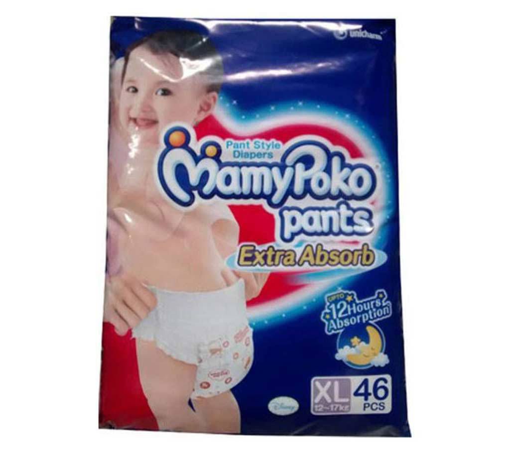 Mamy Poko Pants Style Diapers - Xl 12-17 Kg