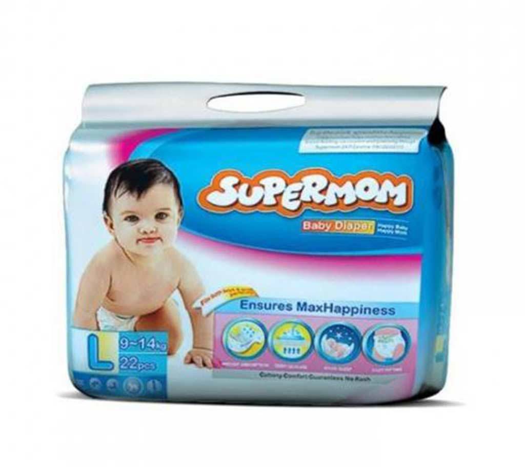 Supermom 9-14 Kg Baby Diaper (Large) 3 Pcs