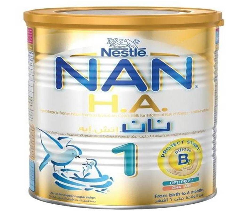 Nestle NAN HA Stage 1, 400 gm.