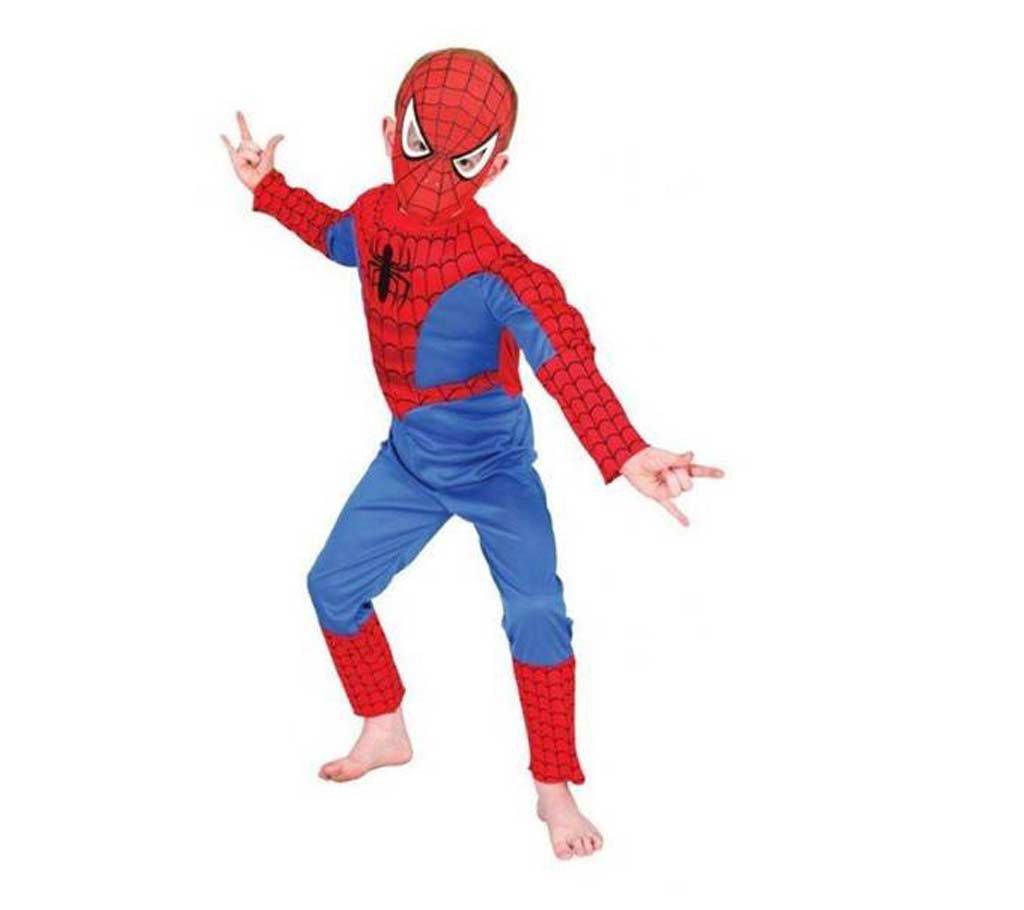 Spiderman Dress - Red and Blue
