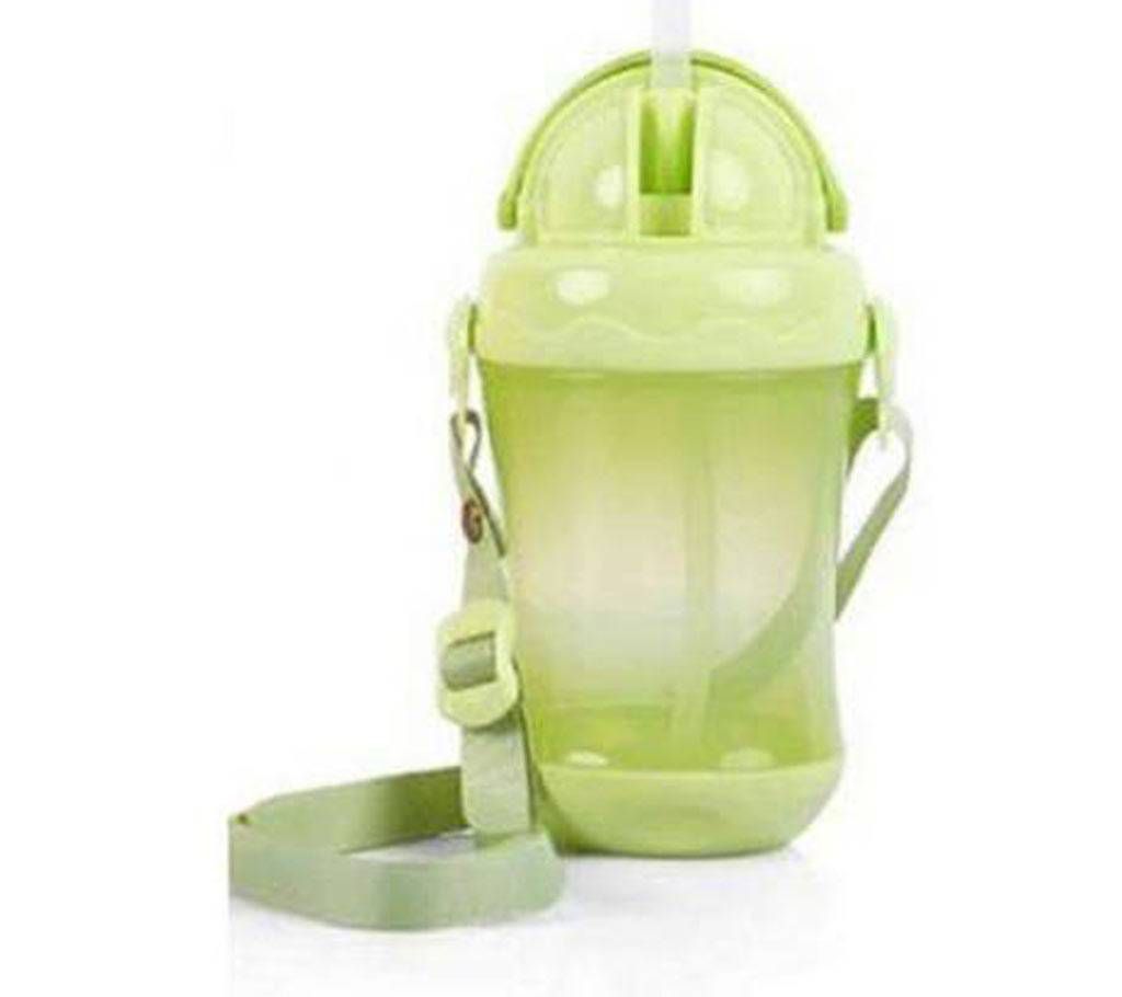 Baby's Straw Cup Plastic Leak-proof Water Bottle