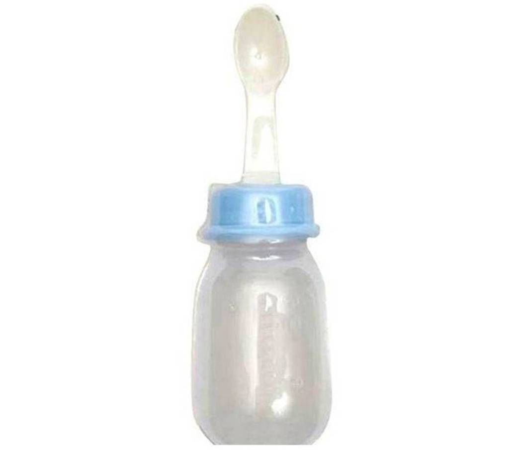 Weaning bottle with Spoon