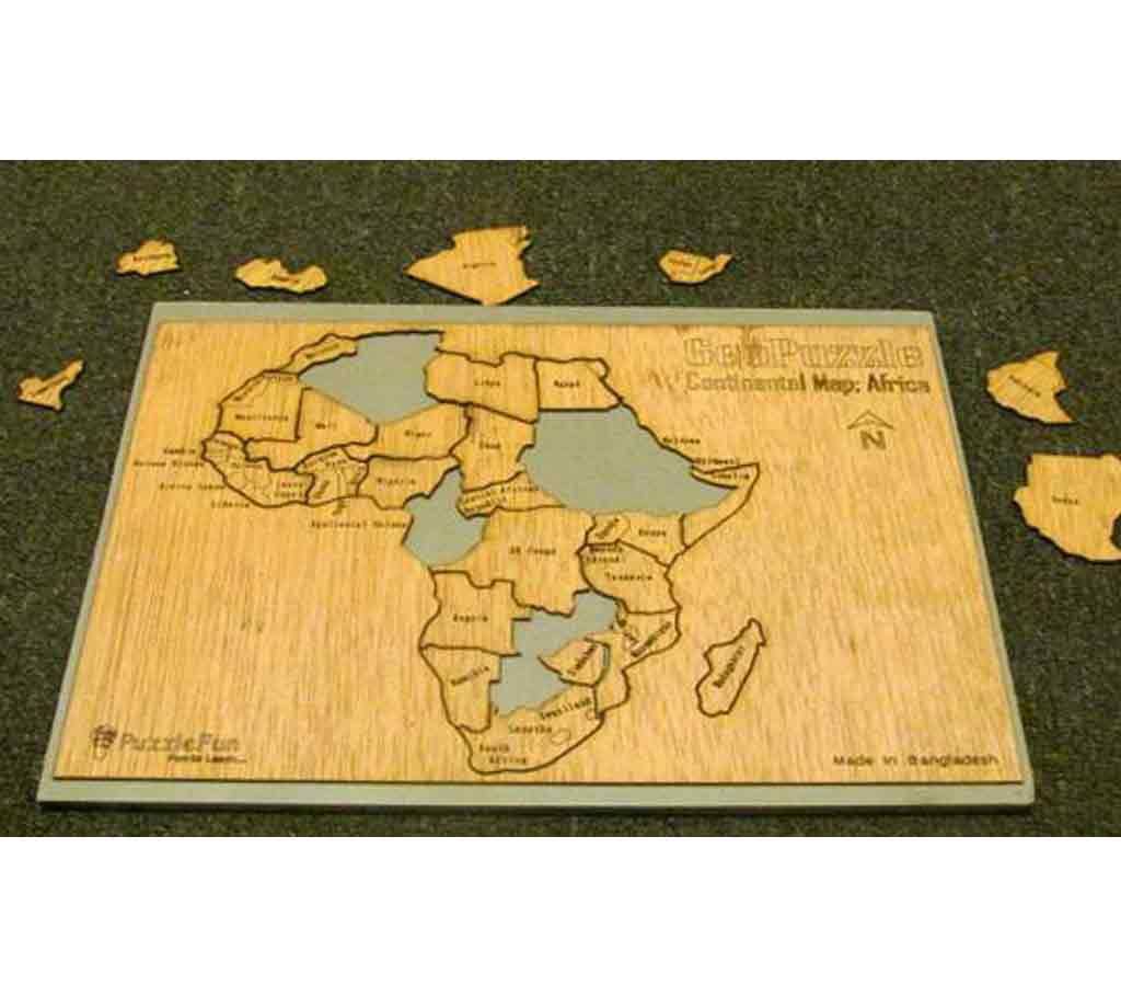 World Map: Africa puzzle