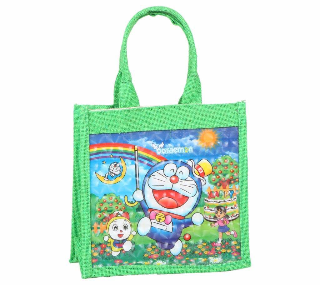 Doraemon Jute Made Hand Bag