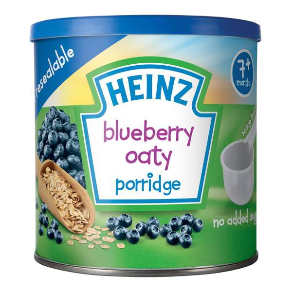 Heinz Blueberry Oaty Porridge -240gm(7+ Months)
