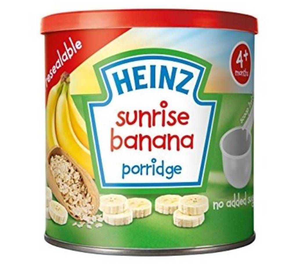 Heinz Sunrise Banana Porridge- 240gm(4+Months)