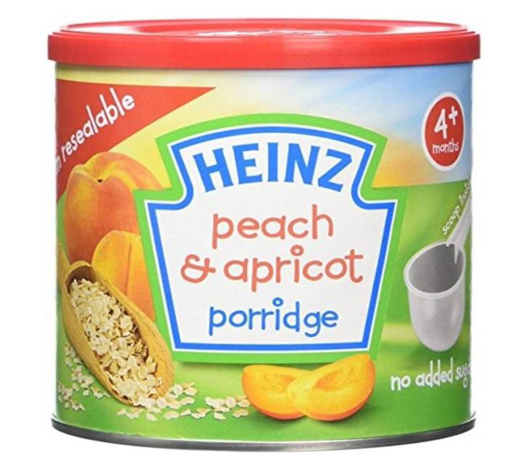Heinz Peach & Apricot Porridge-240 gm(4+Months)