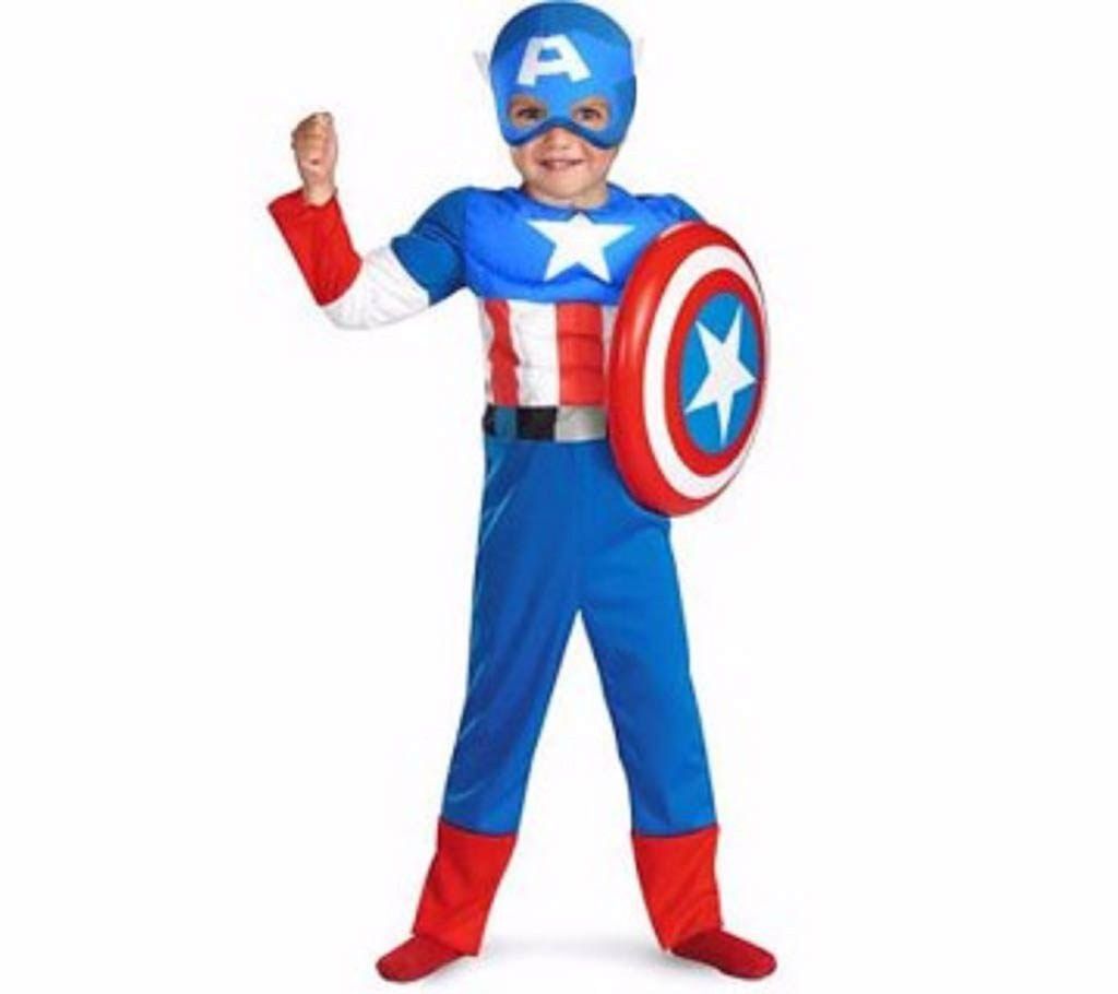 CAPTAIN AMERICA RETRO Costume for Kids 