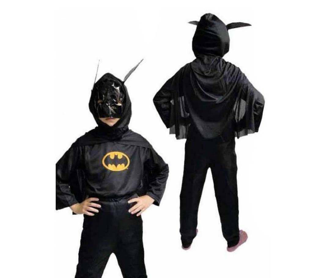 Batman Costume for Kids - Black -1pc