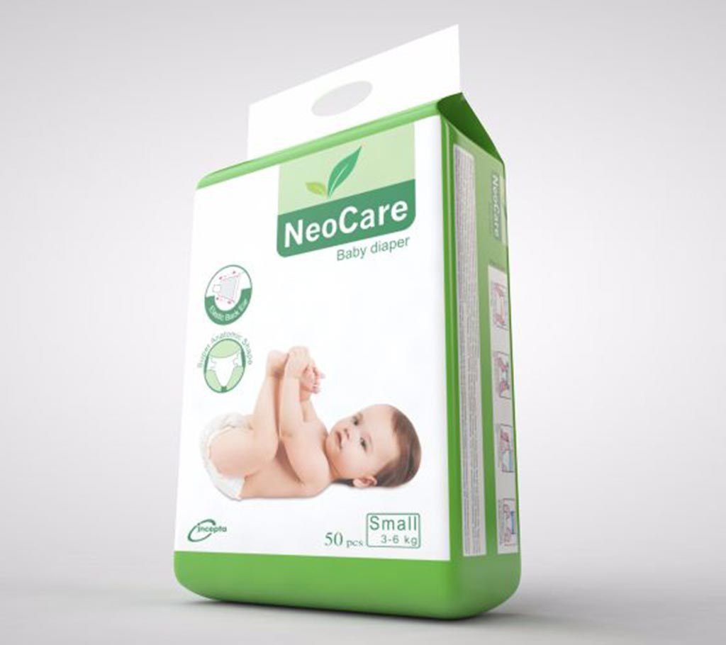 Neocare Baby Diaper - S Size (50 Pcs)