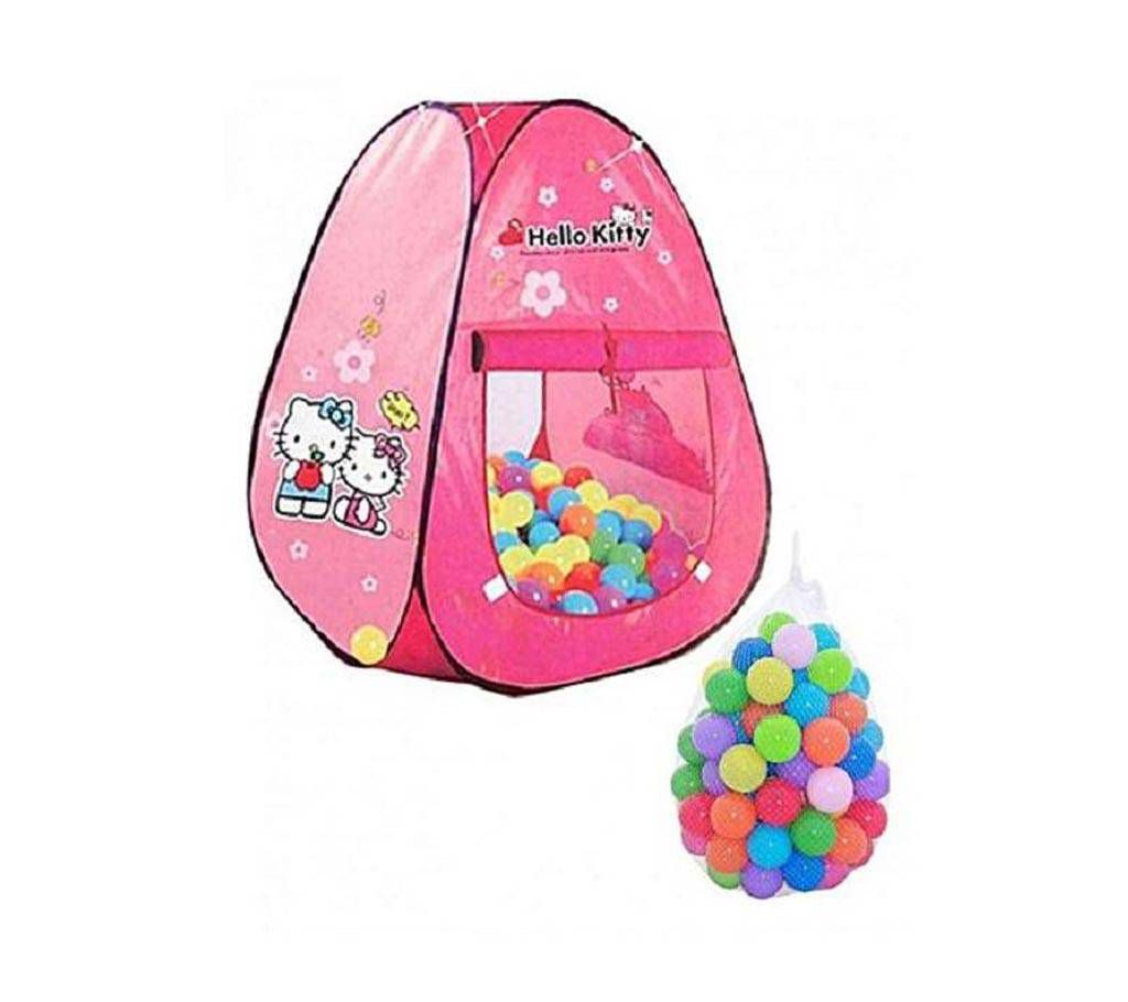 Tent Play house (Hello Kitty) & 50 Balls