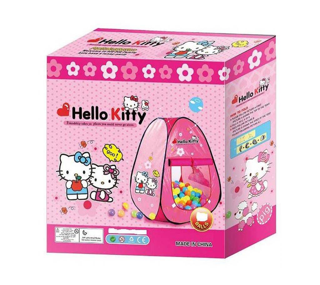 Tent Play house (Hello Kitty) & 50 Balls
