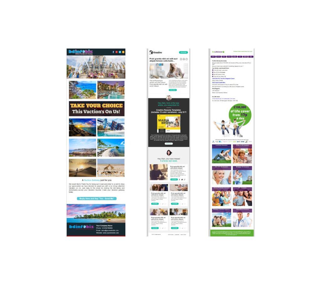 Responsive And Creative HTML Email Template