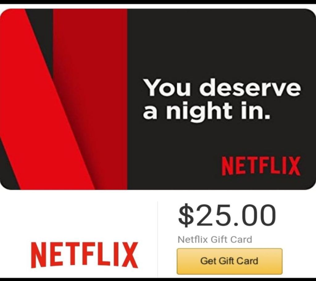 Netflix Gift Cards 25$- Email Delivery Lialaow exclusive service